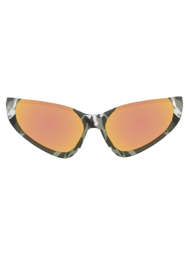 Aurinkolasit Balenciaga Cat-Eye Camo Sunglasses Harmaa | BB0202S-004
