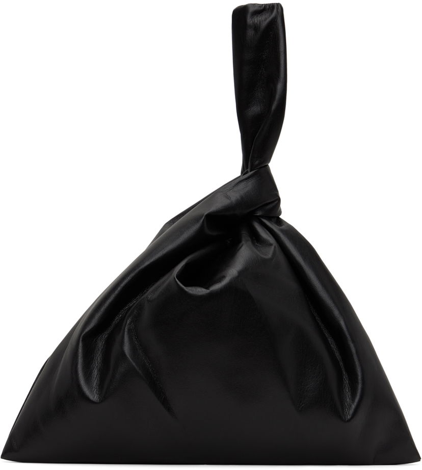 Käsilaukku Nanushka Jen Large Alt-Leather Clutch Musta | NW23CRBG02399