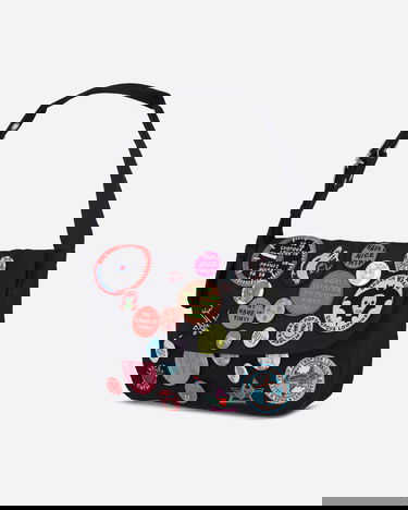 Olkalaukku Chopova Lowena Patches Decorated Shoulder Bag Musta | 6455 BLCK, 0