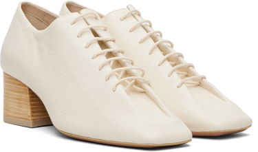 Korut LEMAIRE LEMAIRE Souris Classic 55 Derby Heels Valkoinen | FO0246 LL0070, 3