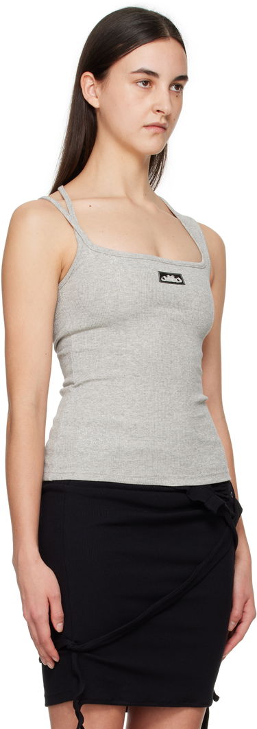 Tankkitoppi Ottolinger Ottolinger Square Neck Tank Top Harmaa | 10410100402, 1