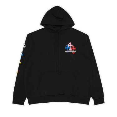 Huppari Chrome Hearts Cross Hoodie Musta | 1383 100000106CH BKMC, 0