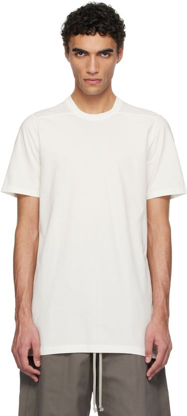 T-paita Rick Owens Rick Owens Short Level T-Shirt Valkoinen | RU01E5264 JA, 0
