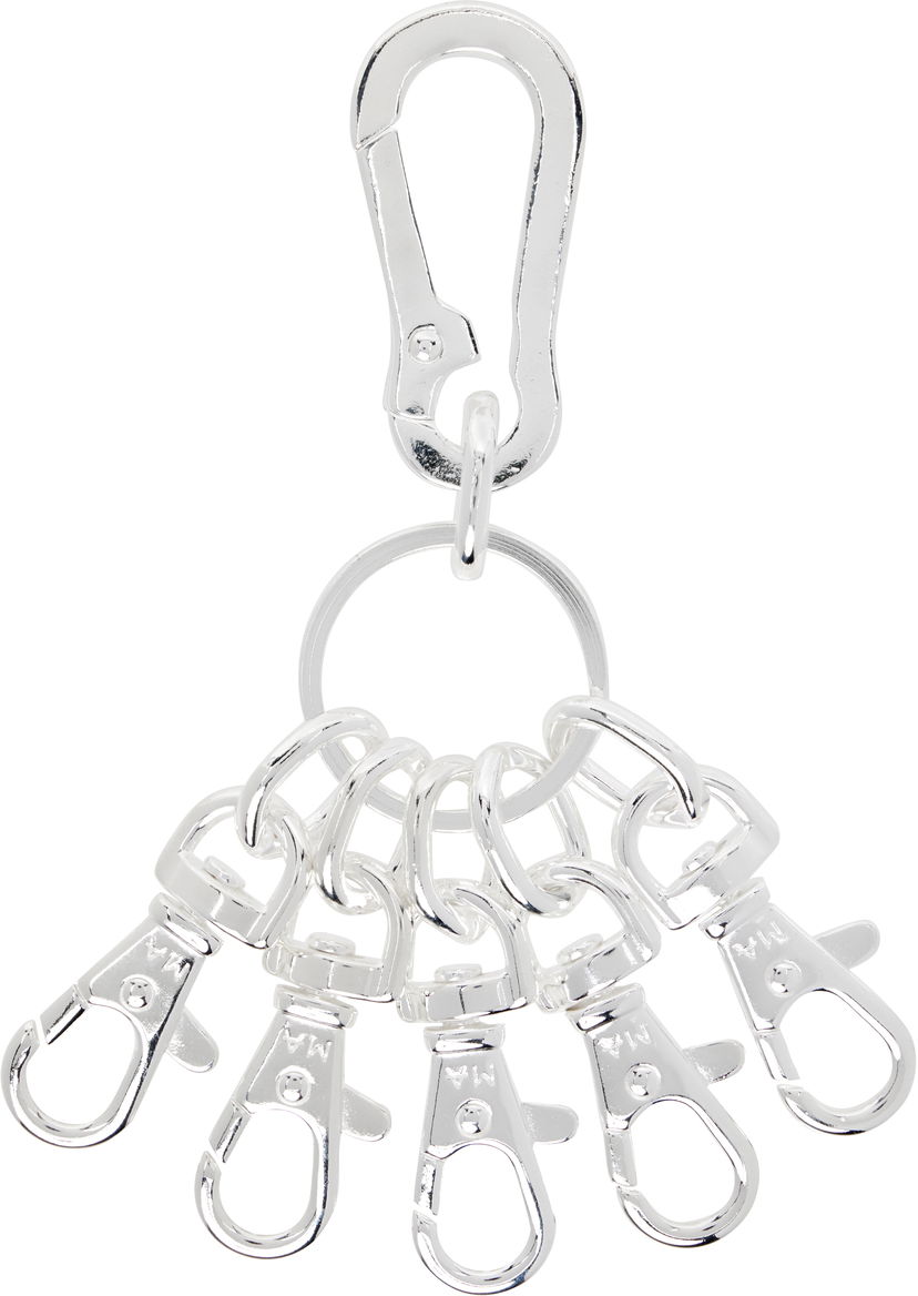 Avaimenperät MARTINE ALI Martine Ali Silver-Tone Twyla Keychain Metallinen | MASS25001-HS