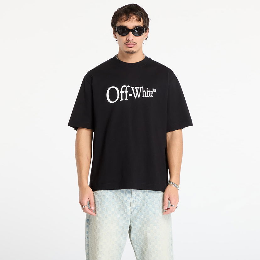 T-paita Off-White Run Arrow Skate Short Sleeve T-Shirt XXL Musta | OMAA120F25JER00F1001