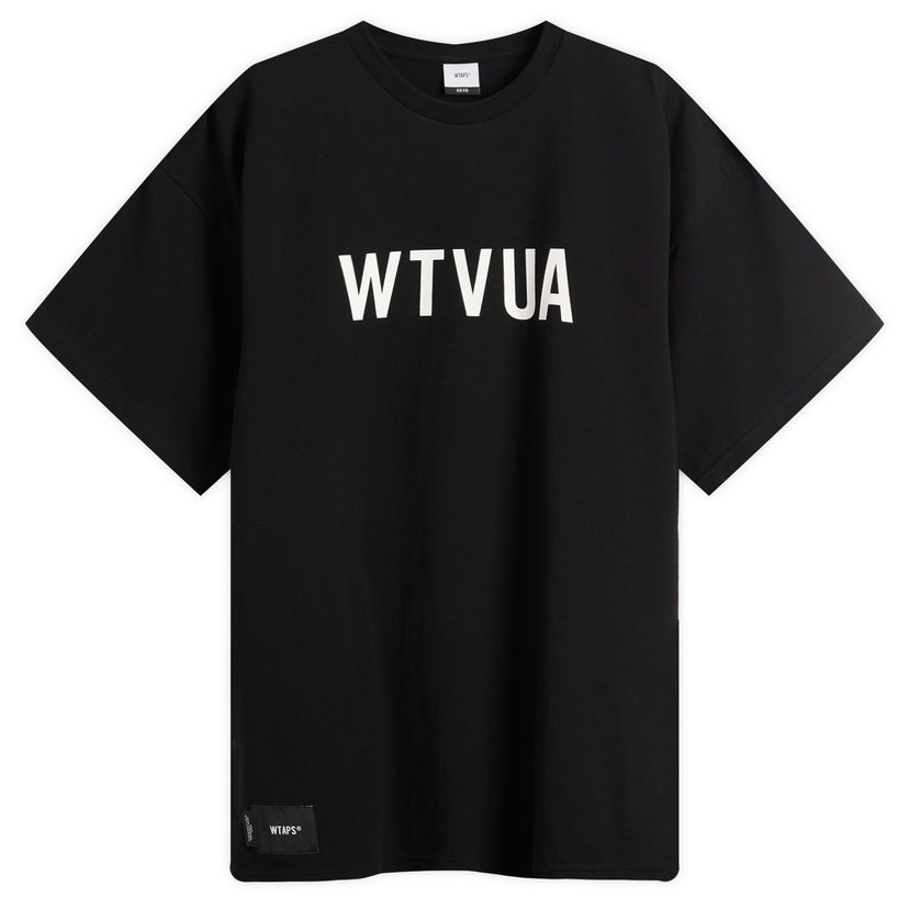 T-paita WTAPS T-Shirt TSSC WTVUA Musta | 251ATDT-STM04S-BLK