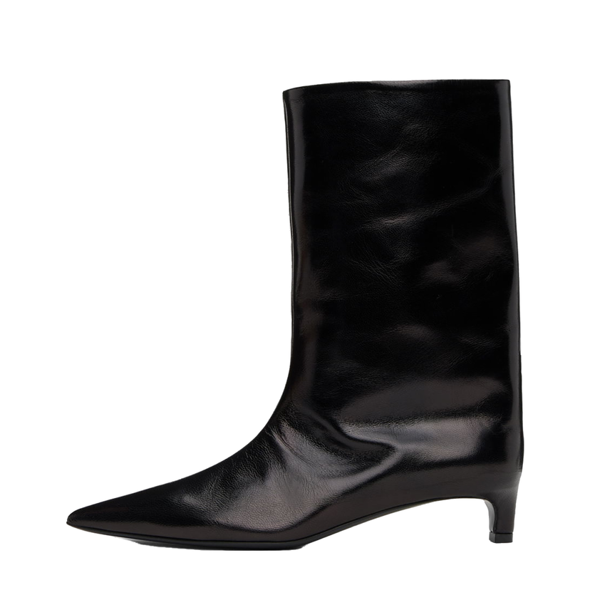 Tennarit ja kengät Jil Sander Leather Heeled Boots Musta | J15WU0015_P2958