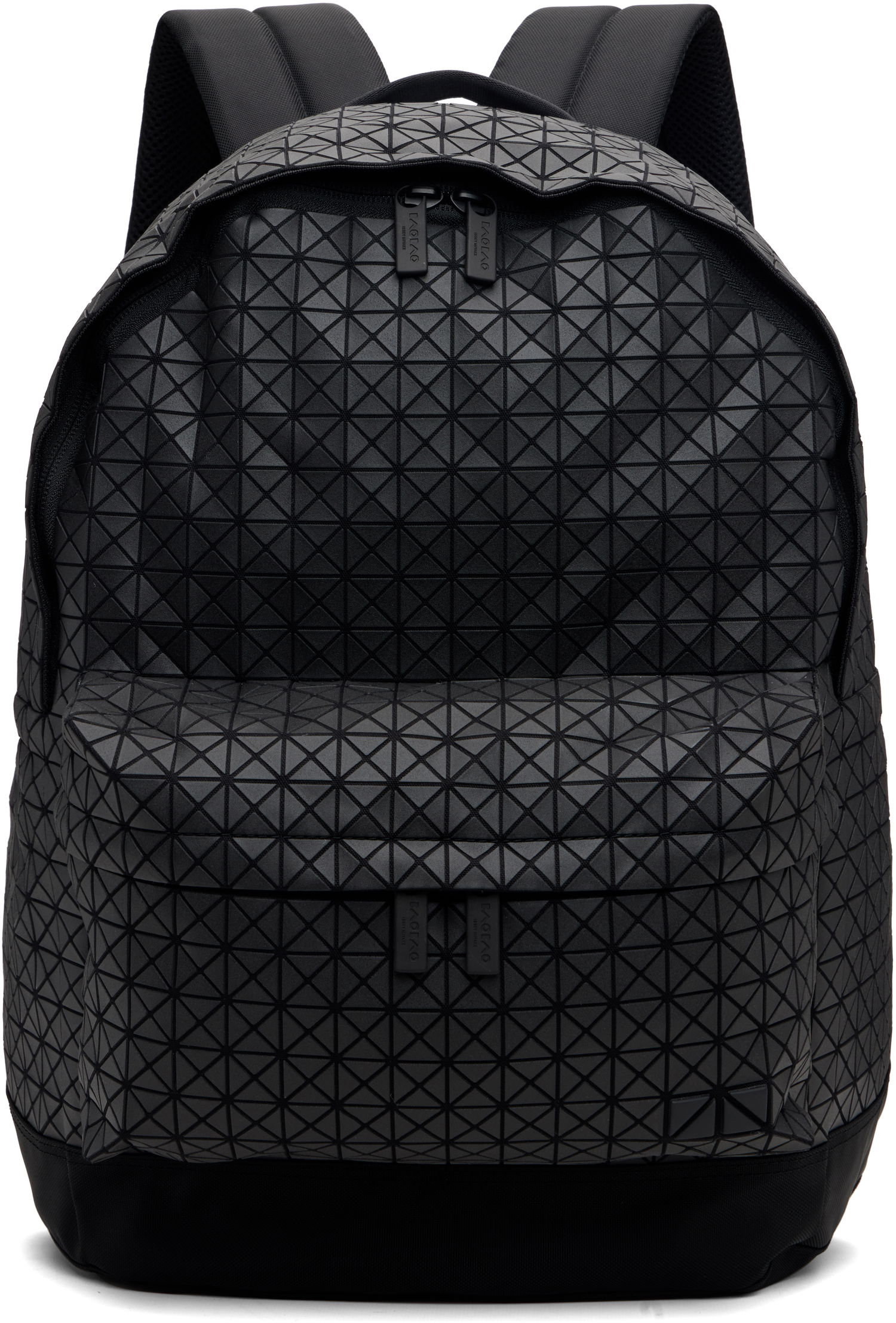 Reppu BAO BAO ISSEY MIYAKE BAO BAO ISSEY MIYAKE Geometric Pattern Daypack Musta | BB59AG031, 0