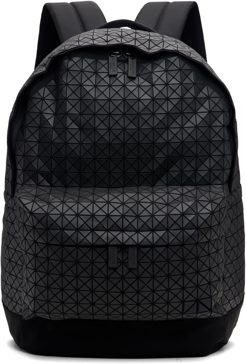 Reppu BAO BAO ISSEY MIYAKE BAO BAO ISSEY MIYAKE Geometric Pattern Daypack Musta | BB59AG031