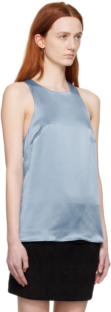 Tankkitoppi Loulou de Saison Loulou de Saison Estor Silk Camisole Sininen | ESTOR, 1