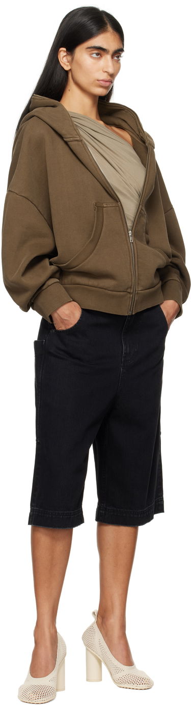 Huppari Entire Studios Entire Studios Eternal Zip Hoodie Ruskea | ES2202BT, 3
