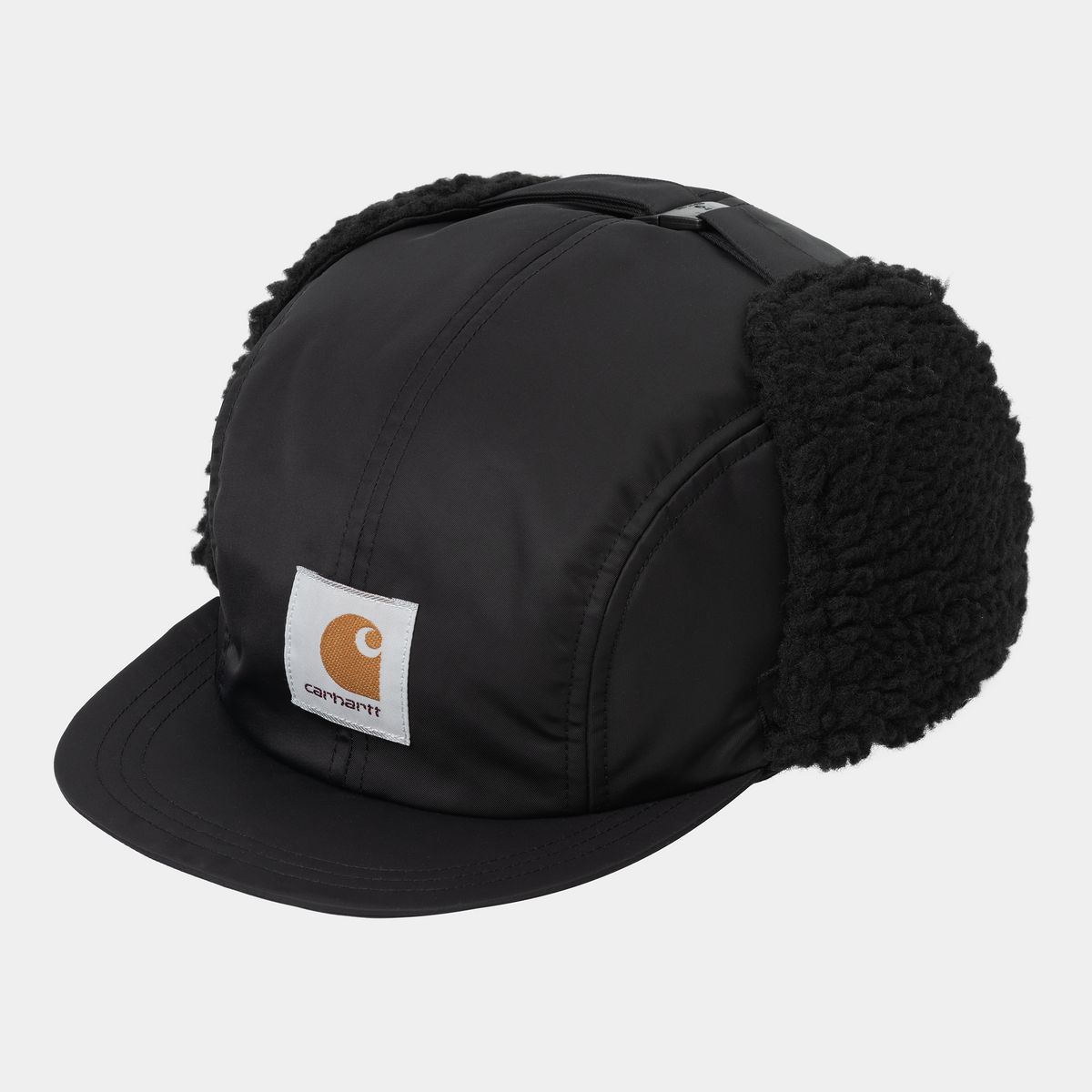 Korkki Carhartt WIP Oltera Ear Guard Cap Musta | I035409_4, 0