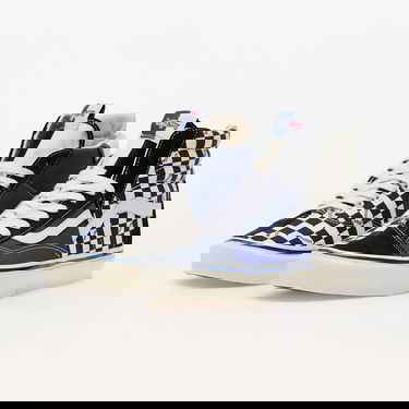 Tennarit ja kengät Vans Clash The Wall LX Suede/Canvas Black Checkerboard Tummansininen | VN000CNKBKC1, 4