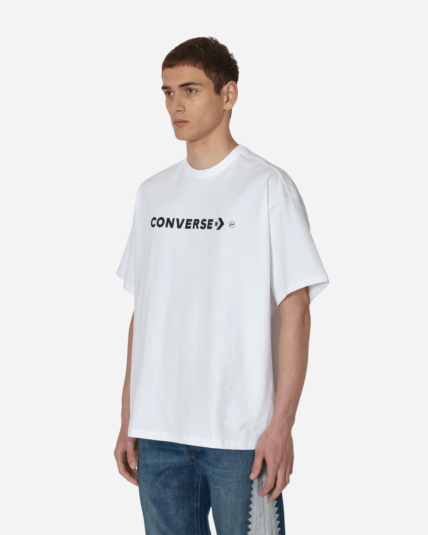 T-paita Converse x FRGMT T-Shirt Valkoinen | 10025970-A01, 1