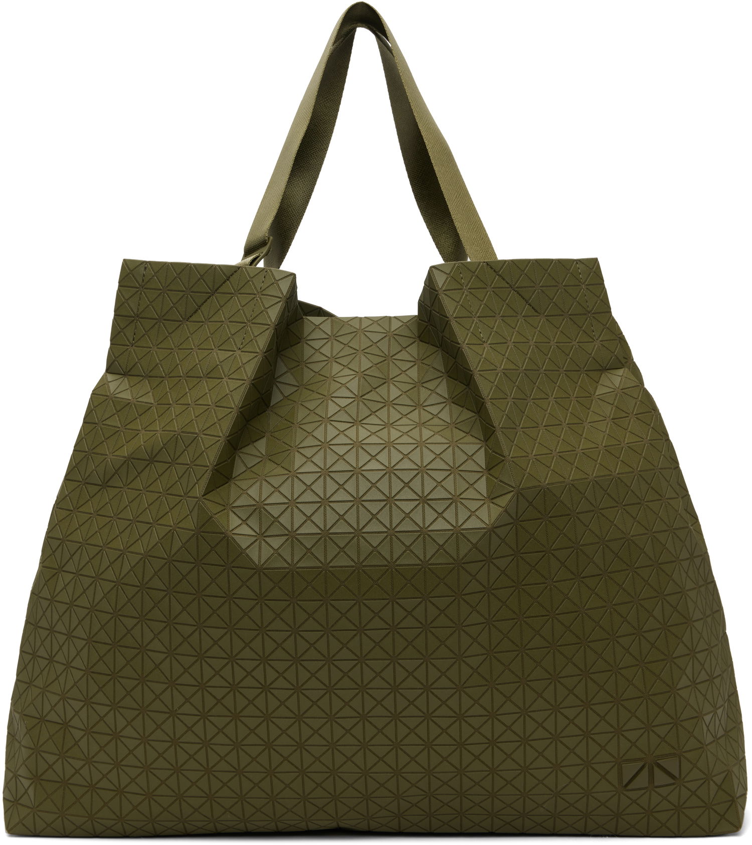 Kangaskassi BAO BAO ISSEY MIYAKE Geometric Pattern Tote Bag Vihreä | BB49AG761, 0