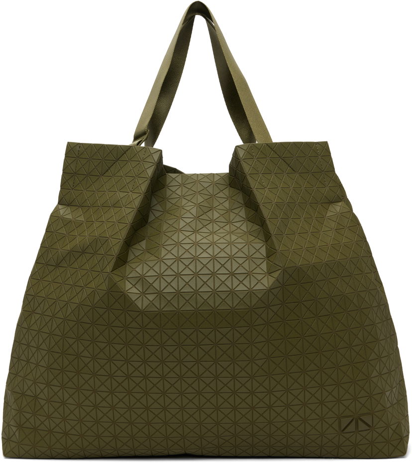 Kangaskassi BAO BAO ISSEY MIYAKE Geometric Pattern Tote Bag Vihreä | BB49AG761