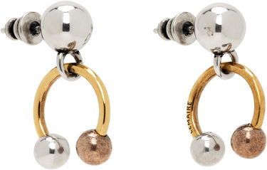 Korvakorut LEMAIRE Lemaire Rattle Drop Earrings Metallinen | JW0074 LO036, 4
