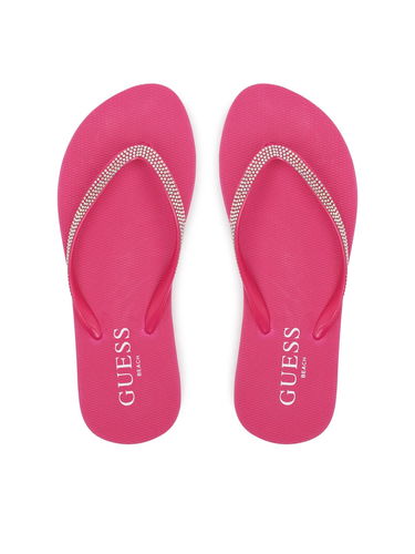 Uimapuvut GUESS Guess Rhinestone Beach Flip-Flops Vaaleanpunainen | E5GZ05BB00F-F45D, 0
