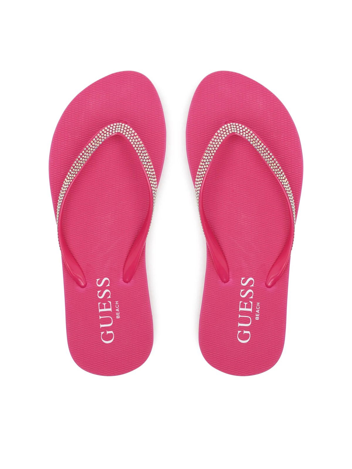 Uimapuvut GUESS Guess Rhinestone Beach Flip-Flops Vaaleanpunainen | E5GZ05BB00F-F45D, 0