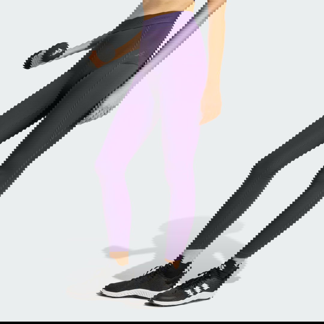 Leggingsit adidas Performance Techfit COLD.RDY Full-Length Leggings with Side Pocket Violetti | JW7571, 0