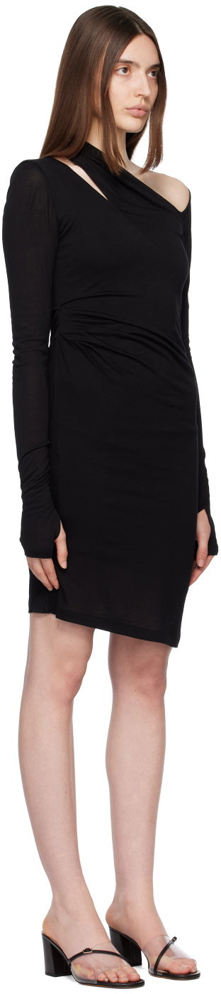 Mekko Helmut Lang Scala Midi Dress Musta | M10HW602, 1