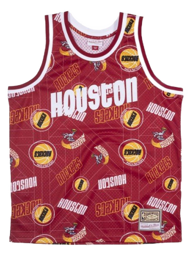 Jersey Mitchell & Ness Houston Rockets Swingman Jersey Vaaleanpunainen | MSPOBW19081-HROPTRD