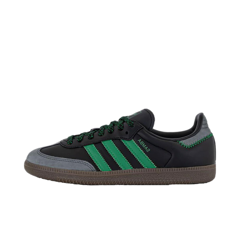 Tennarit ja kengät adidas Originals Samba OG Black Green Musta | IE6520