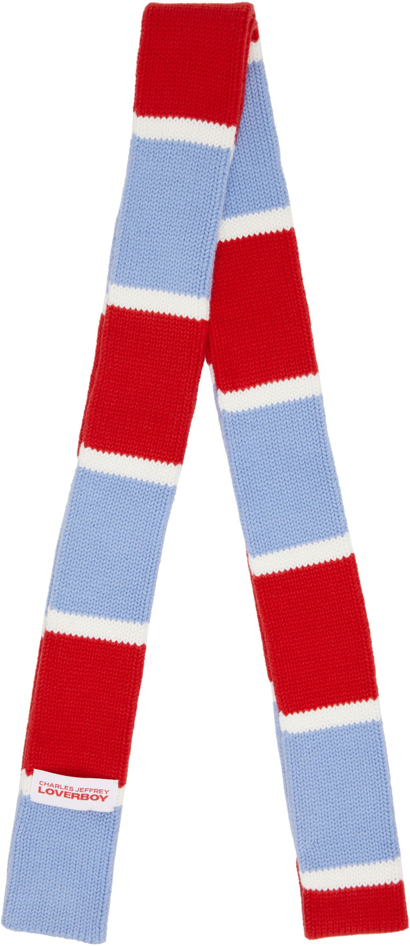 Huivi Charles Jeffrey Loverboy Charles Jeffrey LOVERBOY Stripe Skinny Scarf Monivärinen | 54140801