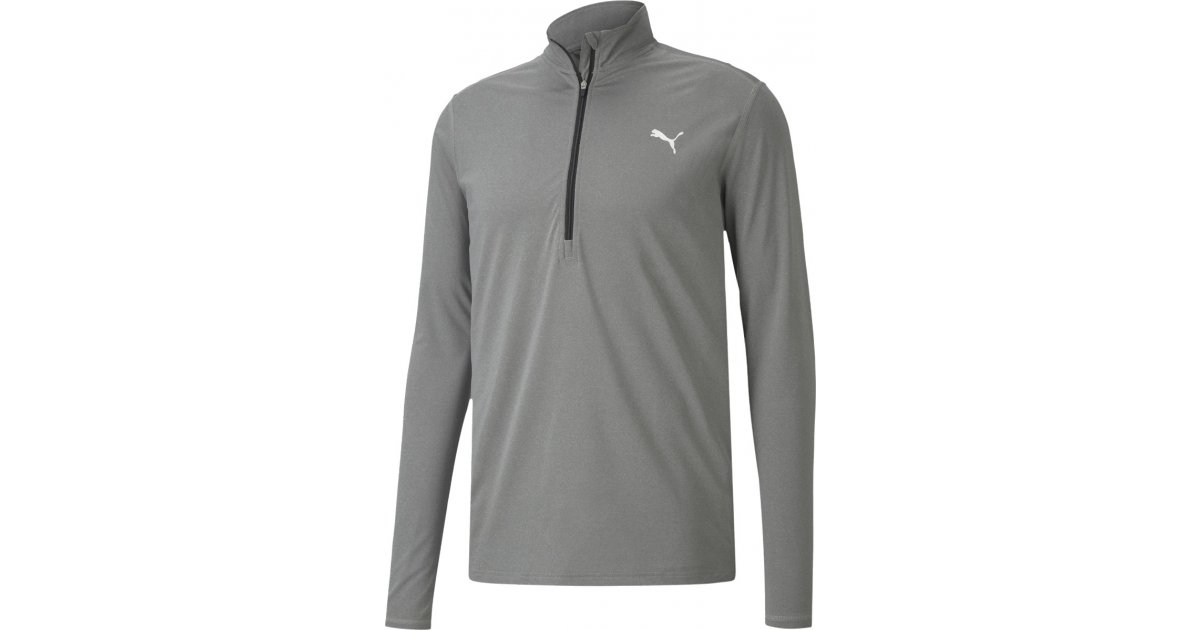 Huppari Puma Cross the Line Quarter-Zip Running Top Harmaa | 519592-001, 1