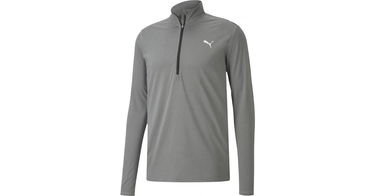 Huppari Puma Cross the Line Quarter-Zip Running Top Harmaa | 519592-001, 1