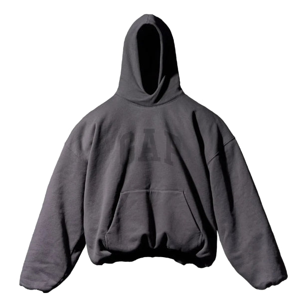 Huppari GAP Yeezy Gap Engineered By Balenciaga Dove Hoodie Musta | 469530-02