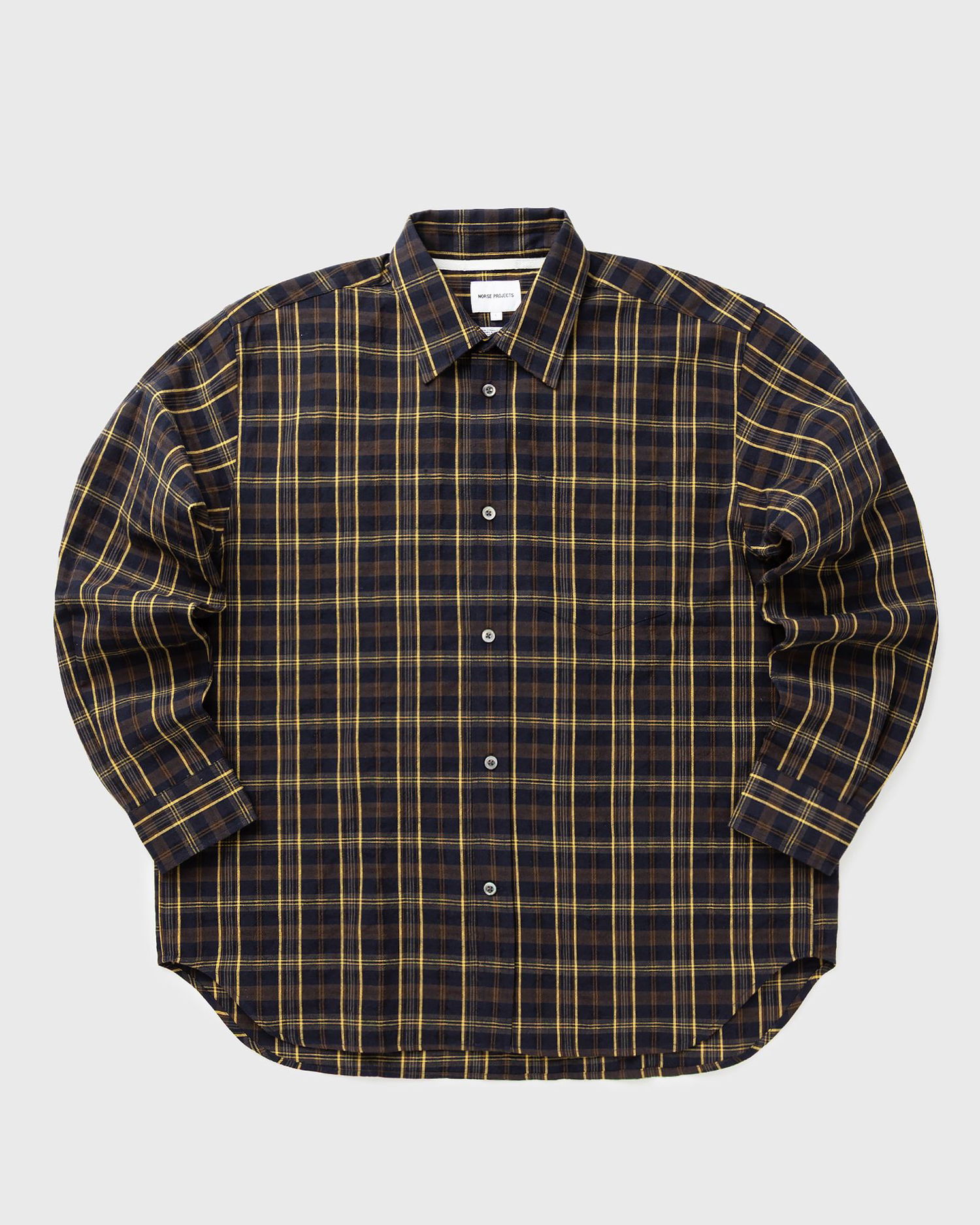 Paita NORSE PROJECTS Mo Oversized Wool Check Shirt Monivärinen | N40-0838-7059, 0