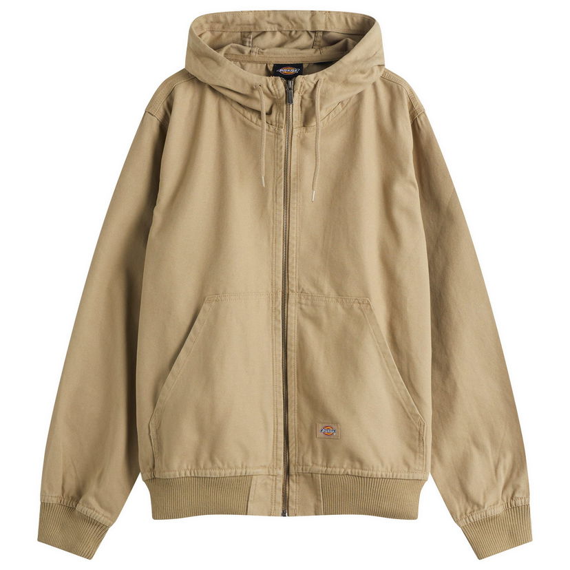 Takki Dickies Duck Canvas Hooded Jacket Beige | DK0A4YQLF021-210