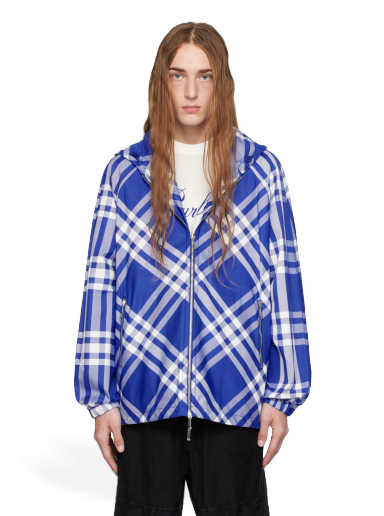 Takki Burberry Check Jacket Sininen | 8077178