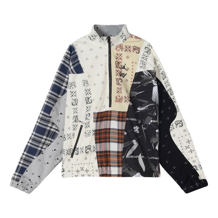 Tuulitakki Jordan Jordan Why Not Woven Zipper Jacket Monivärinen | DO2512-133