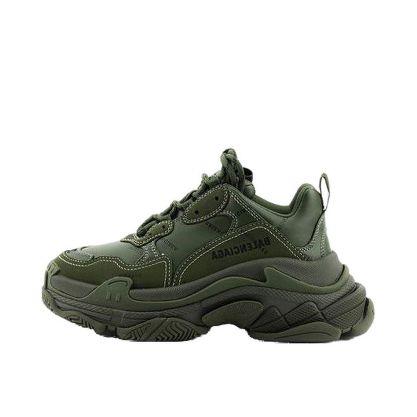 Tennarit ja kengät Balenciaga Triple S All Over Olive W Vihreä | 524039W2FA13510