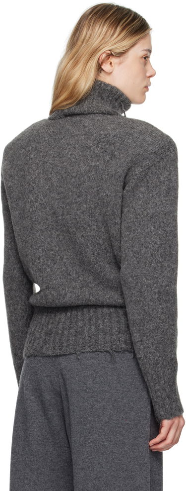 Villapaita Stella McCartney Stella McCartney Distressed Turtleneck Sweater Harmaa | 6K08613S2522, 2