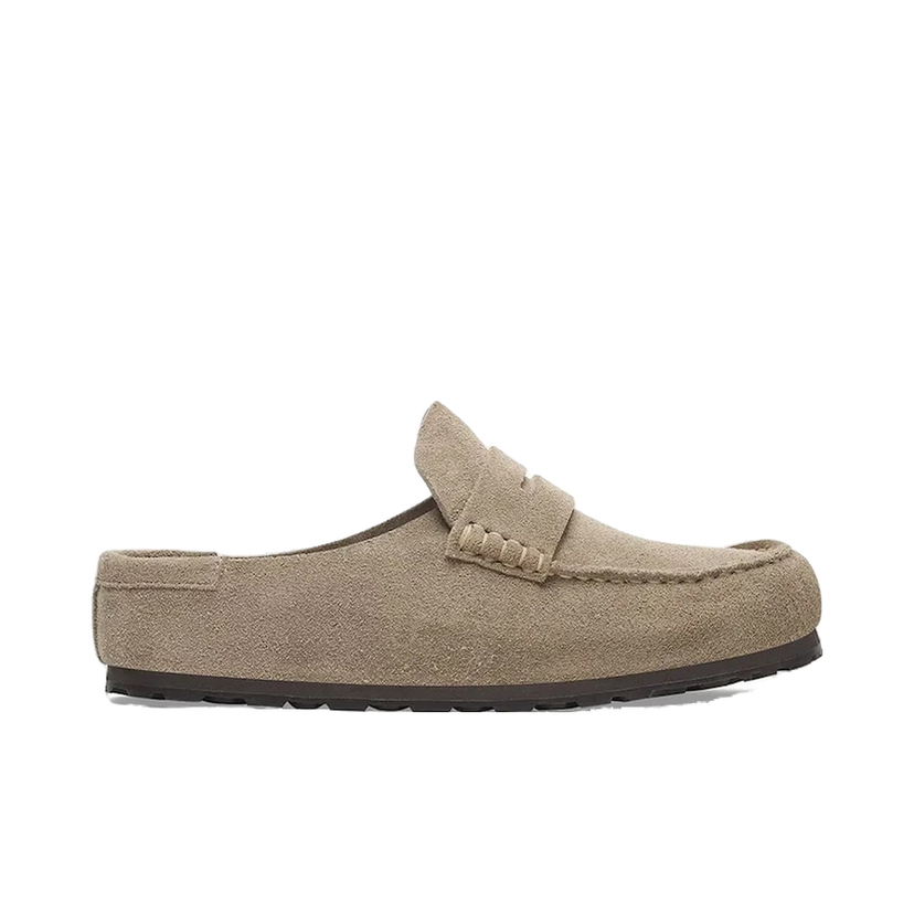 Tennarit ja kengät Birkenstock Birkenstock Naples Wrapped LEVE Suede Mules Beige | 1029710