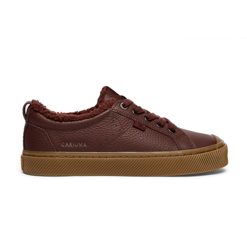Tennarit ja kengät Cariuma Cariuma OCA Low Gum Downtown Premium Leather 39.5 Burgundia | 100104O39