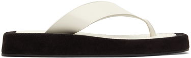 Mekko The Row The Row Ginza Platform Thong Sandals Musta | F1138-L6525, 0
