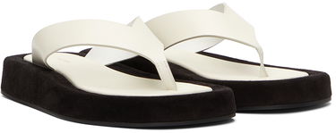 Mekko The Row The Row Ginza Platform Thong Sandals Musta | F1138-L6525, 3