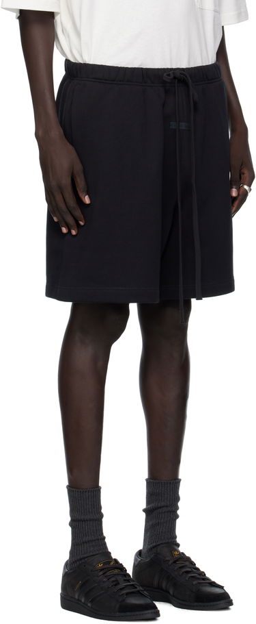 Shortsit Fear of God ESSENTIALS Soccer Fleece Shorts Musta | 160SP252000F, 1
