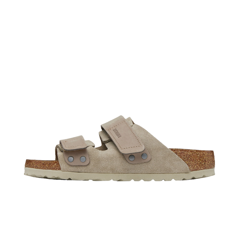 Tennarit ja kengät Birkenstock Uji Narrow Suede Sandals Beige | 1025695