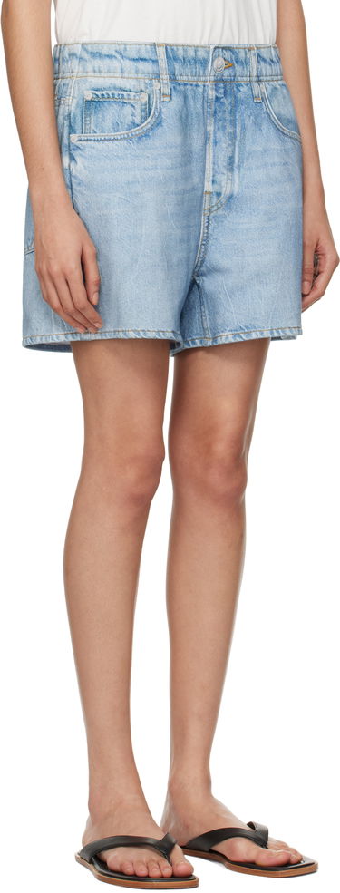 Shortsit rag & bone Rag & Bone Women's Miramar Terry Walking Shorts Sininen | WCW24P40018201, 1