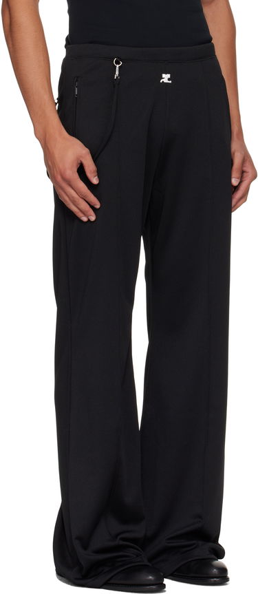 Housut Courrèges Courrèges Flare Interlock Tracksuit Pants Ruskea | 325JPA426JS0250, 4