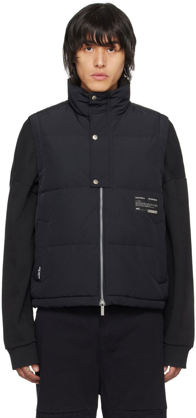 Liivi izzue Patch Down Vest Musta | IZXDND7600F3LBKX, 0
