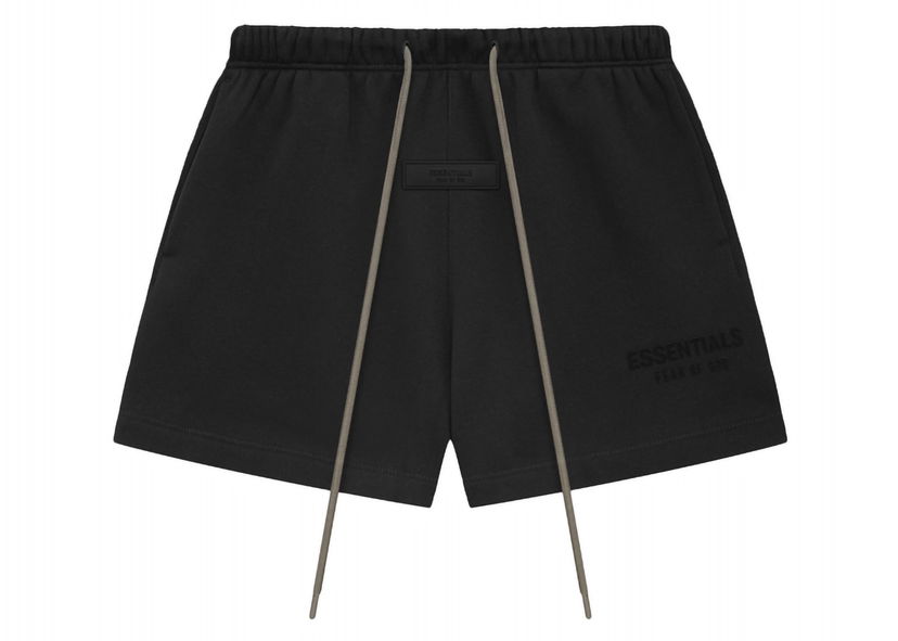 Shortsit Fear of God Core Collection Sweatshort Black Musta | 160SU242000F