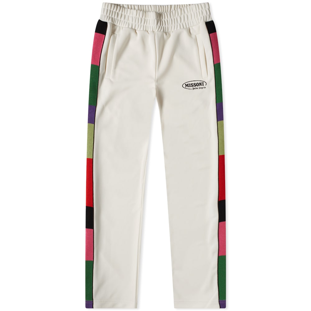 Verryttelyhousut Palm Angels x Missoni Side Stripe Track Pants Beige | PMCA007F21FAB0120310, 0