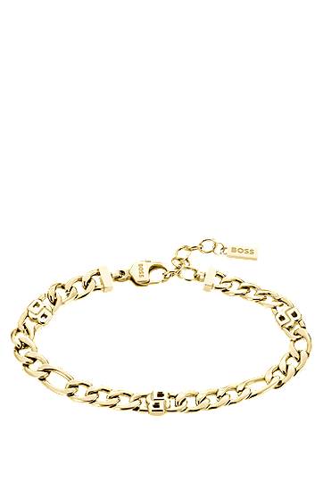Rannerengas BOSS BOSS Bracelet with Double B Monograms Keltainen | 1580635, 0