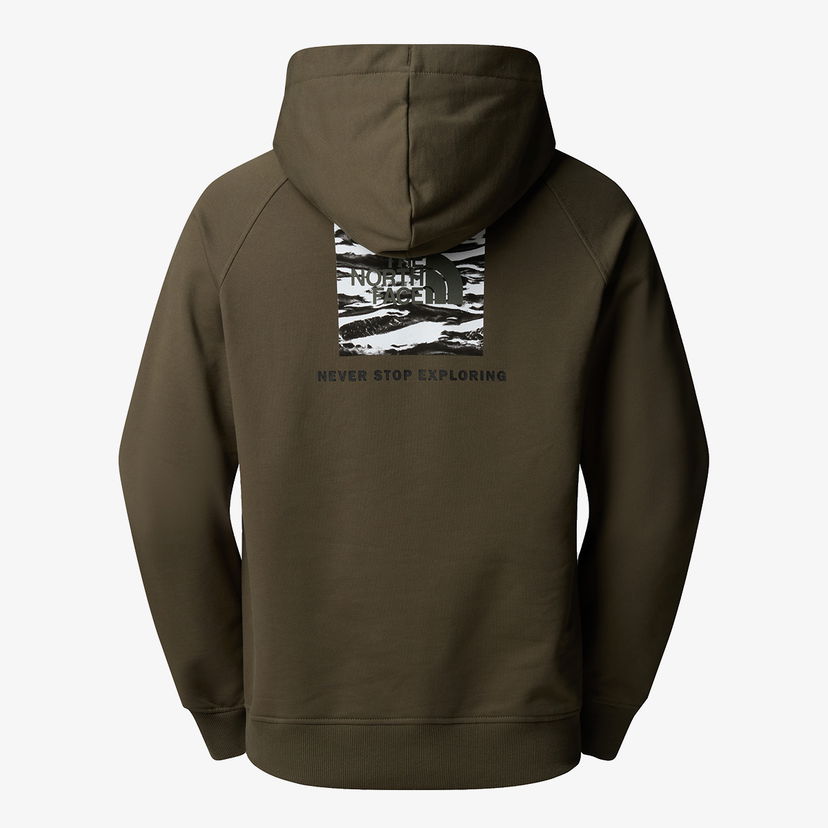 Huppari The North Face BOX NSE EDGE OF LIGHT INFILL RAGLAN Hoodie Vihreä | NF0A8E3KFA41